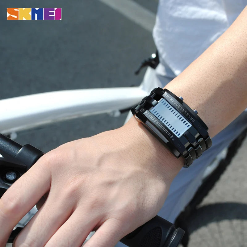 Stainless Steel Digital Sport Watch 0926