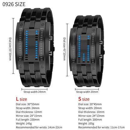 Stainless Steel Digital Sport Watch 0926