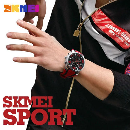 Quartz Men Casual Wristwatches 9128 - SKMEI