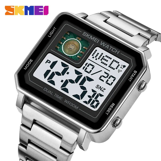 Digital Dual Time Sport Watch 2033